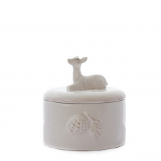 CERAMIC DEER CONTAINER