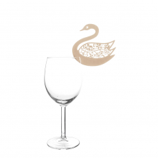 PLACE CARD K : SWAN