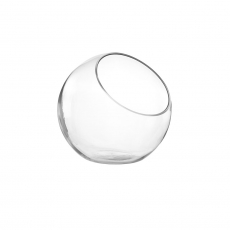 BOWL GLASS VASE (L)