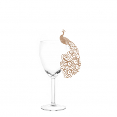 PLACE CARD A : PEACOCK